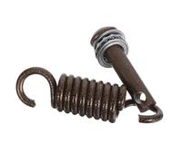 TOYANDONA Molle per Altalena da Veranda e Gancio a Molla per Sedia Amaca in Metallo, Set Perno e Silenziatore per Giardino e Uso Interno, Accessori per Sospensione Sicura e Stabile