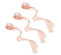 TOYANDONA Nastri per Scarpe da Punta da Balletto in Raso Morbido, Set da 3 Cinghie Regolabili per Scarpette da Ballo da Donna, Accessori per Esibizioni e Pratica Professionale sul Palco