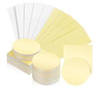 TOYANDONA Nastro Biadesivo in Schiuma 60 Pezzi Set Cuscinetti Quadrati e Rotondi 40Mm Adesivo Forte per Montaggio Pareti Casa Ufficio Strisce Adesive Rimovibili per Uso Duraturo