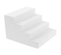TOYANDONA Oggetti Di Cubo Trapezoidali Minuscolo Casa Delle Bambole Modello a Scala Piccola Scala in Gesso Scala Di Arredamento Giocattolo in Miniatura Piccolo Prop Mini Mobili Malta D'oro