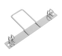 TOYANDONA Organizer per Buste della Spesa in Ferro Argento, Montaggio | Dispenser per Pezzi di Sacchetti, Finitura Elettroplaccata Lucida, Uso Sotto il Lavello e Reparto