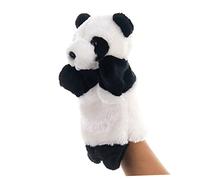 TOYANDONA Panda Burattino a Mano in Peluche 25 Cm Accessorio per Raccontare Storie Gioco di Ruolo Interattivo per Ragazzo Fantoccio Educativo per Attività Genitore-Figlio