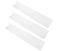 TOYANDONA Paracolpi per Mobili in PVC Trasparente 40X6X3 CM Set da 3 Pezzi Blocca Giocattoli e Oggetti sotto Divano e Letto Protezione Versatile per e Animali Domestici in Casa