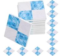 TOYANDONA Pavimenti per Case Delle Bambole in Miniatura: 18 Pezzi di Mini Assi per Pavimenti in Legno, Piastrelle per in Legno per Case Delle Bambole in Miniatura, per in Scala 1/12 E 1/6 per