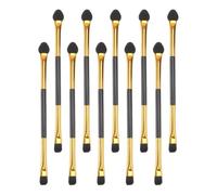 TOYANDONA Pennelli per Ombretto a Doppia Testa 20 Pezzi Set Professionale per Trucco Occhi da Donna per Pelli Sensibili Uso Quotidiano Portatile