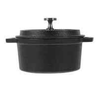 TOYANDONA Pentola per Latte Multifunzionale in Metallo con Coperchio, Pentolino Pratico per Uso Domestico, Adatto per Brodi e Stufati, Lavabile in Lavastoviglie, Riscaldamento Rapido