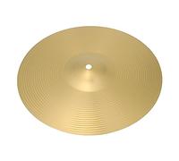 TOYANDONA Piatto Per Batteria Jazz Parte Di Batteria Accessorio Per Percussioni Realizzato in Ottone Resistente Attenua Le Oscillazioni Migliora La Qualità Del Suono