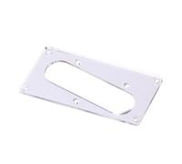 TOYANDONA piccola custodia per chitarra pick-up a fondo piatto chitarra elettrica Copertura protettiva del pickup Miglioramenti all'aspetto della chitarra pickup conversione chitarra