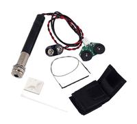 TOYANDONA pickup per microfono per chitarra pickup per chitarra acustica guitar chitarra eko pickup piezo preamplificatore pickup attivo del preamplificatore basso Raccogliere Sintonizzatore