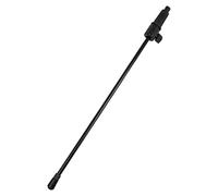 TOYANDONA piedi di violoncello supporto per basso puntale per violoncello puntale dei bassi ebony antiscivolo asta di coda di violoncello accessorio dello strumento fibra di carbonio Black