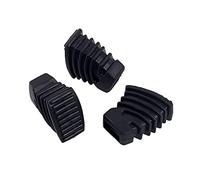 TOYANDONA Piedini in Gomma per Rack Batteria Acustica 3 Pezzi, Dimensione S Wc11, Antiscivolo e Stabili, Accessori per Supporti Tamburo Neri per Batteristi