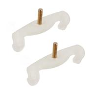 TOYANDONA Piedini Poggiaspalla Per Violino in Set Da 2 Pezzi, Accessorio Antiscivolo Leggero e Confortevole Per Spalliera Violino, Compatibili Modelli 1/4-1/8, Parti Strumento Portatili e Stabili