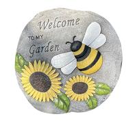 TOYANDONA Pietra Decorativa per Giardino in Resina a Forma di Impronta, Resistente alle Intemperie, Facile da Installare, per Vialetti di Villa e Prato