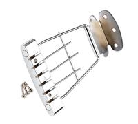 TOYANDONA Ponte Regolabile Per Chitarra Jazz La Piastra Di Trazione Per Sei Corde Facile Installazione e Manutenzione Perfetta Per Musicisti Professionisti