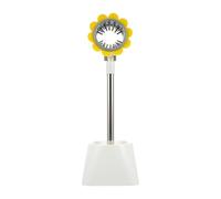 TOYANDONA Porta Asciugacapelli da Terra in Pp Bianco Design senza Fori, Supporto Pratico per Phon e Organizer per Accessori in Bagno Colore Casuale