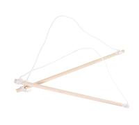 TOYANDONA Portabandiera in Legno per Esterni 2 Pezzi Resistente per Bandiere da Design Accattivante Compatibile Bandiere a 36 Cm