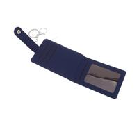 TOYANDONA Portachiavi con Custodia Trasparente Porta Badge e Titolare Tessera Magnetica, Compatto e Resistente per Lavoratori, Studenti e Pendolari Uso Quotidiano