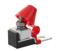 TOYANDONA Portafusibile per Batteria Veicolo 100a 58v Dc, per Terminali M8 | Plastica e Lega di Zinco, Protezione da Sovracorrente, Manutenzione Rapida, per Sistemi Elettrici e Veicoli