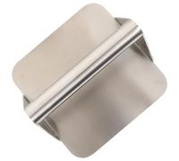 TOYANDONA Pressa per Hamburger Quadrata in Acciaio Inox 304, Utensile da Cucina per Preparare Carne e Dolci, Strumento Pratico e Facile da Pulire per Barbecue e Pasticceria, Compatibile Uso