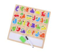 TOYANDONA Puzzle Montessori Alfabeto in Legno Educativo Abbinamento con Lavagna Apprendimento Prescolare per Sviluppo Linguistico e Coordinazione Mano Occhio