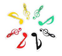 TOYANDONA Raccoglitore Porta Spartiti in Plastica Colore Assortito 16 Pezzi Clip per Pagine Musicali Portatili per Musicisti