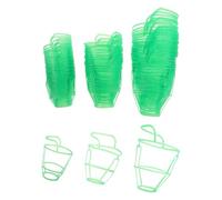 TOYANDONA Reti per Bottiglie di Infusione in Plastica 60 Pezzi 100/250/500 Ml Supporto a Rete Antigoccia Riutilizzabile per Uso Ospedaliero e Clinico Copertura Compatta e Controllo Volume