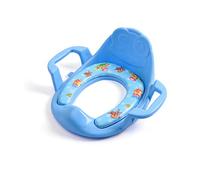TOYANDONA Riduttore Per Vasino e Sedile Wc Per Ragazzo Ragazza Antiscivolo Maniglie Imbottito Ecologico Per Addestramento All'uso Del Water Per Bimbi Sicurezza e Comfort Set 4 Pezzi Colore Casuale