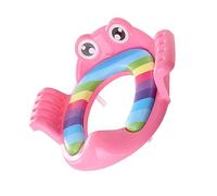 TOYANDONA Riduttore Per Vasino Per Bambini Rosa Manici Antiscivolo, Sedile Wc Ecologico Per Addestramento Indipendente Dei Bimbi, Anello Per Vasino Design Cartoni Animati Sicuro e Confortevole