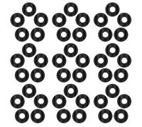 TOYANDONA Rondelle Curve in Plastica per Deambulatori 50 Pezzi, Distanziatori Antigraffio Compatibili Tubi da 19 Mm, Accessori per Ausili alla Mobilità, Riduzione Rumore e Stabilità