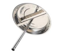 TOYANDONA Rostiera per Pollo e Tacchino in Acciaio Resistenti Supporto Verticale per Arrosto Teglia da Forno Antiruggine Facile da Pulire Strumento Labor-saving per Grigliate e Barbecue