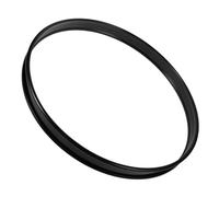 TOYANDONA Rullante Cerchi Neri Per Grancassa Anello Di Smorzamento Per Tamburello Accessori Per Batteria Morsetto Facile Da Installare Per Vari Stili Musicali e Performance