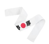 TOYANDONA Samurai Headband with Japanese Kanji and Sun Design Durable Hair Accessory for Karate Ninja Events and Themed Parties