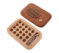 TOYANDONA Scatola Legno Per Denti Da Latte Porta Ricordi Ragazzo Ragazza Custodia Per Denti Perduti Design Elegante e Pratico Per Memorie Infantili