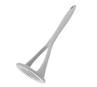 TOYANDONA Schiacciapatate in Silicone Mini Compatto Grigio Impugnatura Ergonomica Utensile Multiuso per Purè di Patate Verdure e Frutta per Cucina Familiare e Preparazioni Rapide
