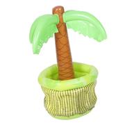 TOYANDONA Secchiello per Ghiaccio Gonfiabile al Cocco Spiaggia Gonfiabile Piccolo congelabile funlicht Inflatable Porta Birra da Spiaggia Secchiello per Il Ghiaccio della Palma PVC Colorful