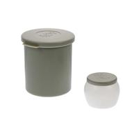 TOYANDONA Secchio per Lavaggio Pennelli Filtro in Plastica Resistente Contenitore Compatto per Pittura a Olio e Acquerello Lavapennelli Multifunzione per attività Artistiche e Lezioni di