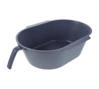 TOYANDONA Secchio per Wc Portatile in Plastico, Vaschetta con Manico Ergonomico, Ideale per Sedia a Rotelle e Pazienti, Facile da Pulire, Perfetto per Assistenza Domestica e Strutture