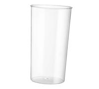 TOYANDONA Secchio Trasparente per Fiori in Pet Resistente e Antiurto Contenitore Multiuso per Composizioni Floreali e Organizzazione Casa e Ufficio Design Semplice e Durevole per