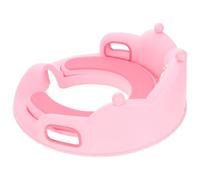TOYANDONA Seggiolino Per Con Cuscino e Maniglie Adattatore Per Vasino Design Ergonomico Con Schienale e Base Antiscivolo Per Mesi Colore Rosa
