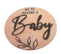TOYANDONA Segnale Di Arrivo Del Bebè Annuncio Nascita Per Decorazione Porta e Culla Personalizzato Per Ragazzi e Ragazze Unico Per La Fotografia