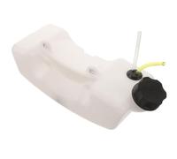 TOYANDONA Serbatoio Carburante per decespugliatore, Ingresso Diritto, | Capacità di circa 2 litri, distanza tra i fori di 9,8 cm, forma compatta di 22 cm, per motori a due tempi, alloggiamento del