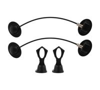 TOYANDONA Set 2 Blocchi di Sicurezza Magnetici, Serrature per Frigorifero e Armadietti, Limitatori di Apertura per Finestre e Cassetti, Protezione Casa e Ambienti Scolastici