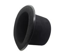 TOYANDONA Set 2 Pezzi Cappelli da Festa per Cappello da Mago in Feltro Nero Taglie S e L Accessorio Costume Carnevale Halloween