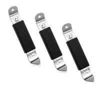 TOYANDONA Set 3 Pezzi Apriscatole Magnetici in Acciaio per Birra Apribottiglie Multifunzione Calamita per Frigorifero Apriscatole da Cucina e da Campeggio Portatile