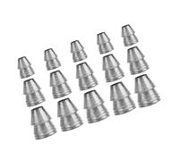 TOYANDONA Set 30 Pezzi Cunei di Ferro Rotondi per Fissaggio Manico e Martello Robusti Cunei di Ricambio per Utensili da Falegnameria e Costruzione Accessori Pratici per Lavori di Rinforzo