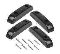 TOYANDONA Set 4 Pezzi Poggiapollice Sostitutivo in Plastica Con Viti Di Montaggio Per Basso, Cuscinetto Per Pollice Stabile, Accessori Per Strumenti Musicali, Per Bassisti e Suonatori Di Basso