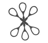 TOYANDONA Set da 3 Stopper in Silicone Nero per Tromba, Accessori per Slide di Tuning, Previene Allentamenti, Fissaggio Sicuro, per DIY e Bande Scolastiche