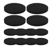 TOYANDONA Set da 32 Pezzi di Protezioni per Gambe di Tavolo e Sedia in Silicone Antiscivolo Marrone, Buona Flessibilità e Protezione per Pavimenti, per Ufficio e Biblioteca