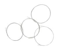 TOYANDONA Set da 4 Corde in Acciaio per Mandolino, Corde di Metallo per Strumenti Musicali, Set Resistente per Accessori Mandolino, Adatte a Tutti gli Stili e Tecniche di Esecuzione