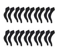 TOYANDONA Set di Accessori per Occhiali da Sole in Silicone Bianco Antiscivolo Copertura per Aste e Ganci Auricolari, Resistente e Flessibile per Uso Quotidiano e Vita Attiva